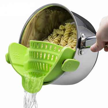 SILICONE CLIP ON POT STRAINER - luvinly